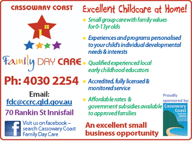 Cassowary Coast Family Day Care - Sunshine Coast Child Care 1