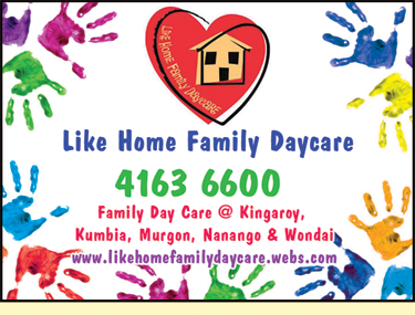 Like Home Family Daycare - Sunshine Coast Child Care 2