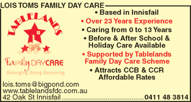 Lois Toms Family Day Care - Sunshine Coast Child Care 4
