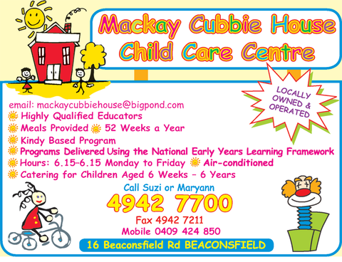 Mackay Cubbie House Child Care Centre - Sunshine Coast Child Care 3